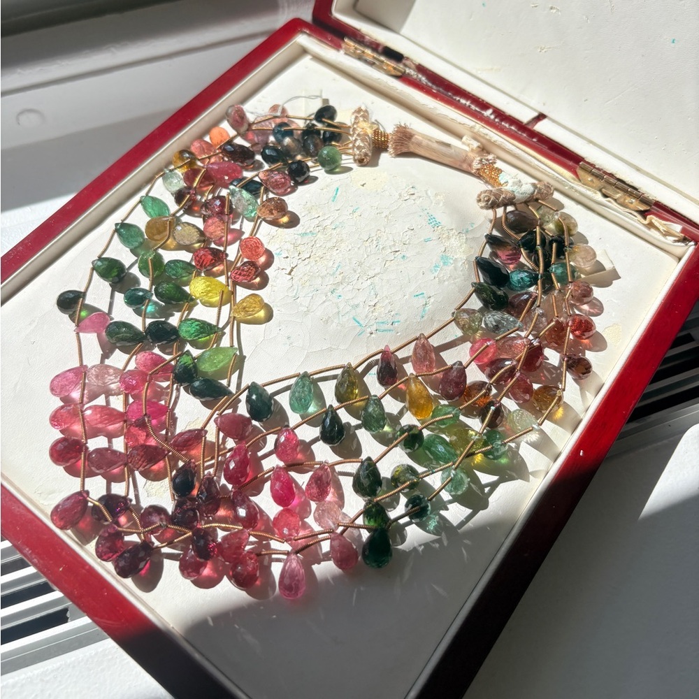 Multicolor Gemstone Necklace